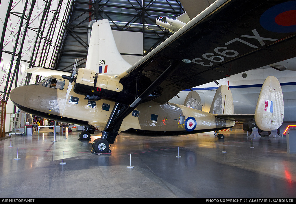 Aircraft Photo of XL993 | Scottish Aviation Twin Pioneer CC.2 | UK - Air Force | AirHistory.net #59113