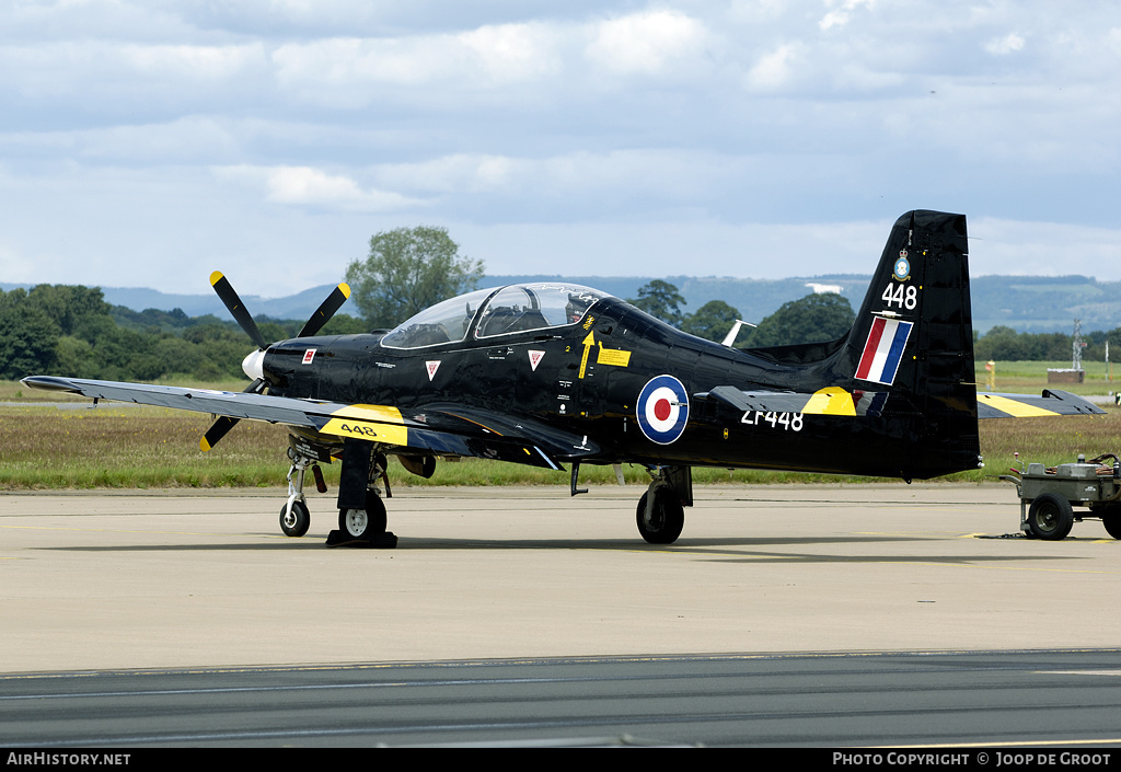 Aircraft Photo of ZF448 | Short S-312 Tucano T1 | UK - Air Force | AirHistory.net #59131