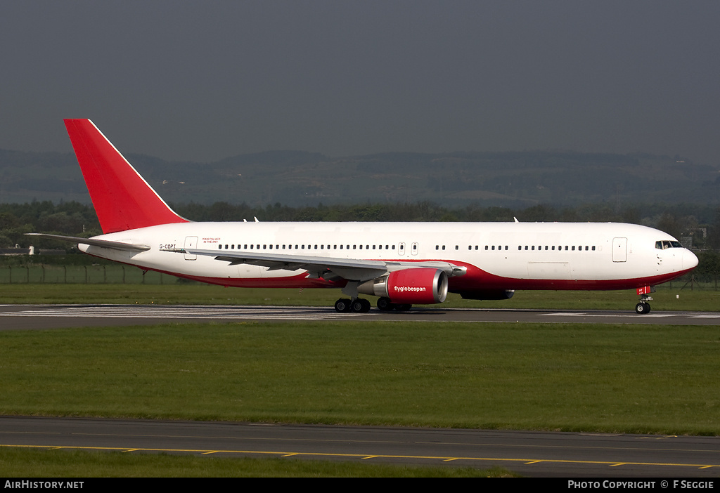 Aircraft Photo of G-CDPT | Boeing 767-319/ER | Flyglobespan | AirHistory.net #59140