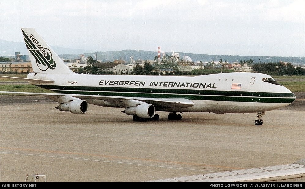 Aircraft Photo of N475EV | Boeing 747-121(A/SF) | Evergreen International Airlines | AirHistory.net #59142