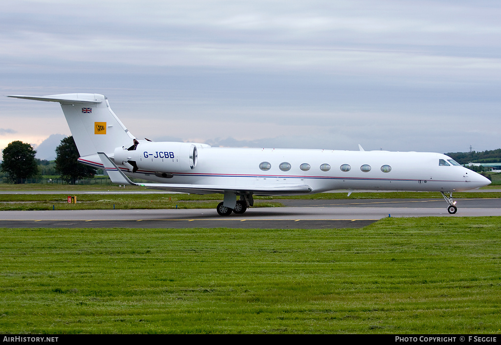 Aircraft Photo of G-JCBB | Gulfstream Aerospace G-V-SP Gulfstream G550 | JCB - J.C. Bamford Excavators | AirHistory.net #59143