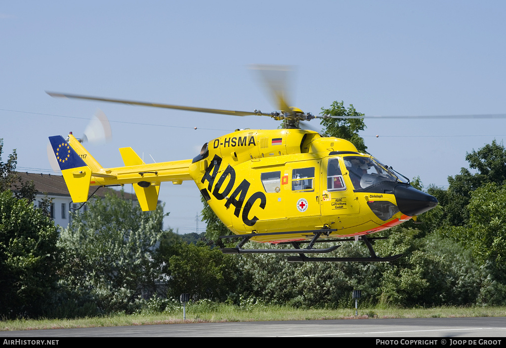Aircraft Photo of D-HSMA | Eurocopter-Kawasaki BK-117B-2 | ADAC Luftrettung | AirHistory.net #59145