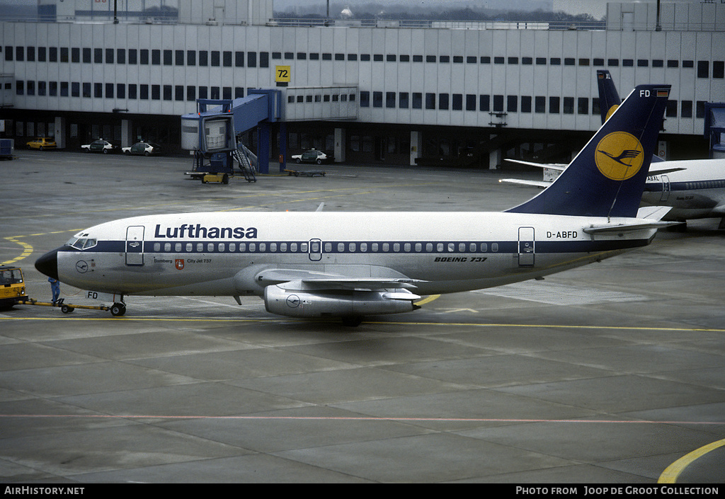 Aircraft Photo of D-ABFD | Boeing 737-230/Adv | Lufthansa | AirHistory.net #59167