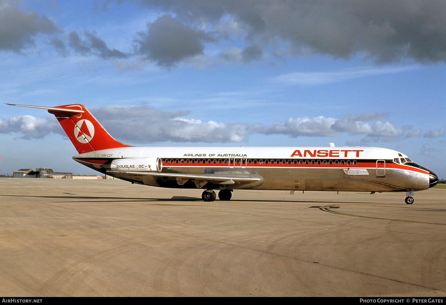 Aircraft Photo of VH-CZF | McDonnell Douglas DC-9-31 | Ansett Airlines of Australia | AirHistory.net #59178