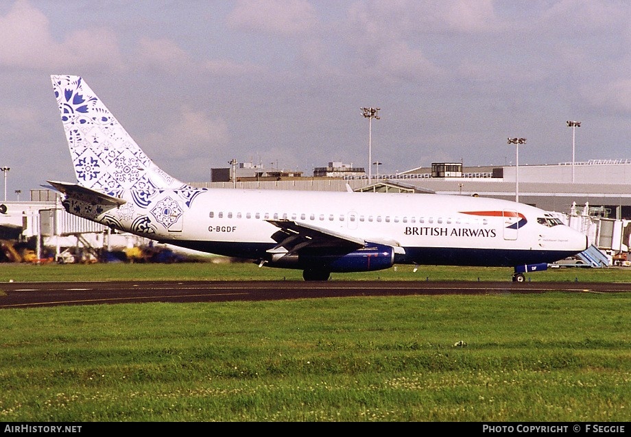 Aircraft Photo of G-BGDF | Boeing 737-236/Adv | British Airways | AirHistory.net #59184
