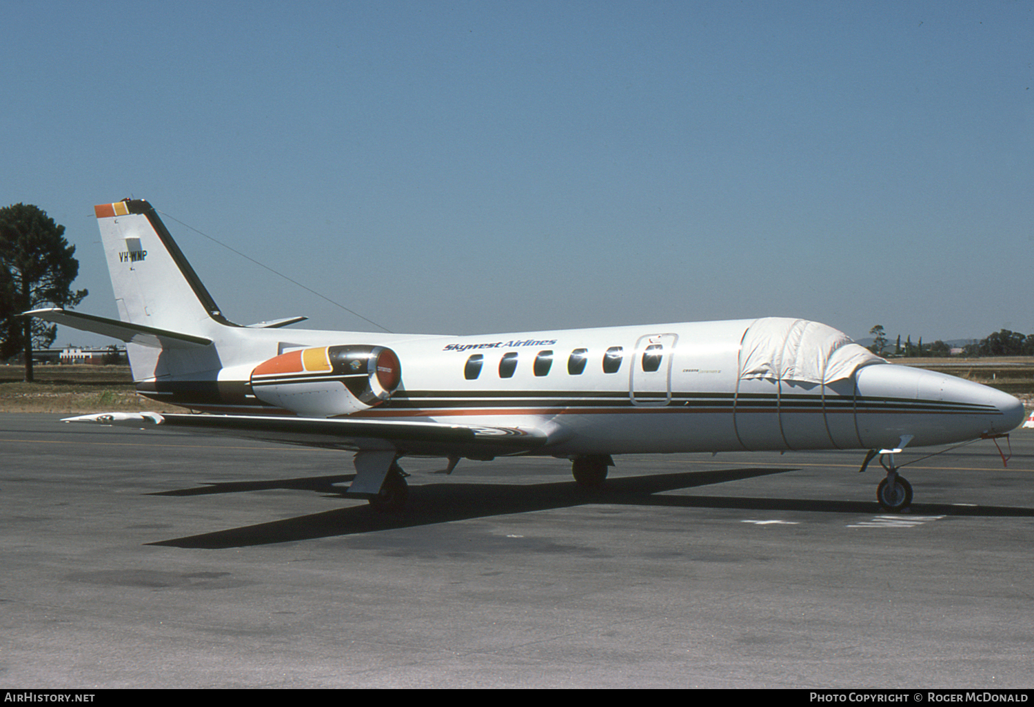 Aircraft Photo of VH-WNP | Cessna 550 Citation II | Skywest Airlines | AirHistory.net #59186