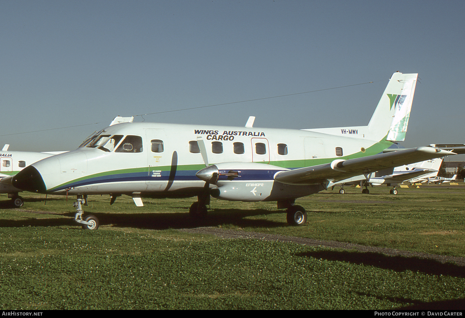 Aircraft Photo of VH-MWV | Embraer EMB-110P2 Bandeirante | Wings Australia | AirHistory.net #59200