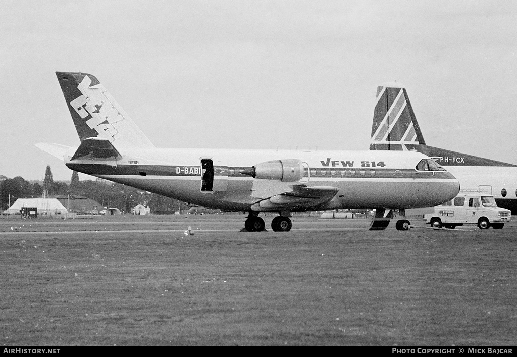 Aircraft Photo of D-BABI | VFW-Fokker VFW-614 | VFW | AirHistory.net #59208