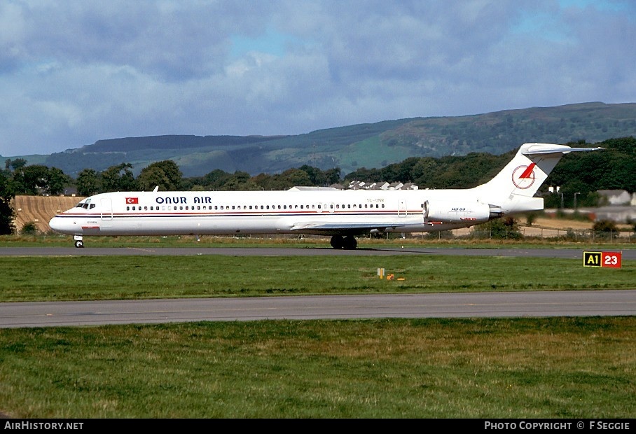 Aircraft Photo of TC-ONR | McDonnell Douglas MD-88 | Onur Air | AirHistory.net #59216