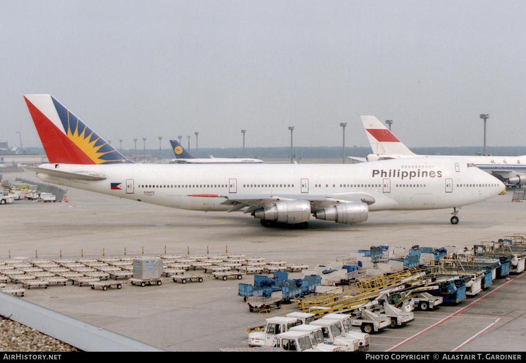 Aircraft Photo of N744PR | Boeing 747-2F6B | Philippine Airlines | AirHistory.net #59223