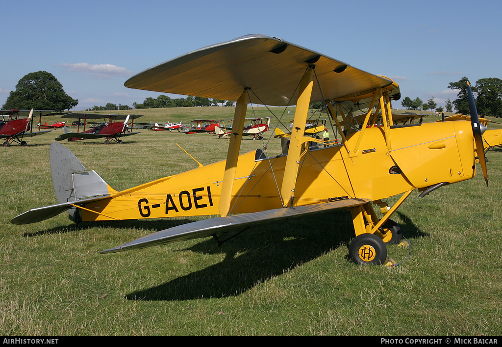 Aircraft Photo of G-AOEI | De Havilland D.H. 82A Tiger Moth II | AirHistory.net #59227