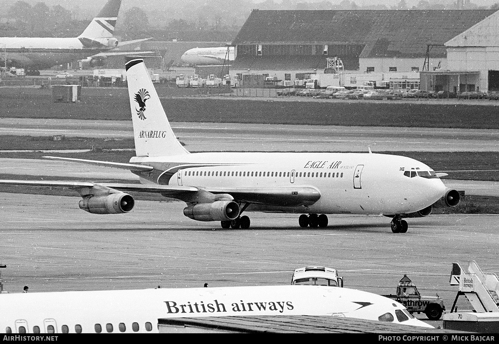 Aircraft Photo of TF-VLB | Boeing 720-047B | Eagle Air of Iceland - Arnarflug | AirHistory.net #59228