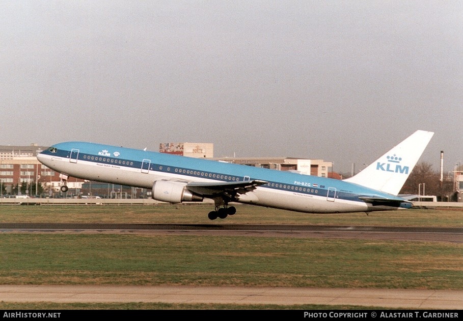 Aircraft Photo of PH-BZG | Boeing 767-306/ER | KLM - Royal Dutch Airlines | AirHistory.net #59247