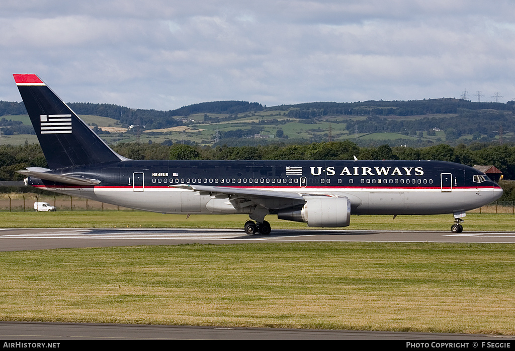 Aircraft Photo of N649US | Boeing 767-201/ER | US Airways | AirHistory.net #59254
