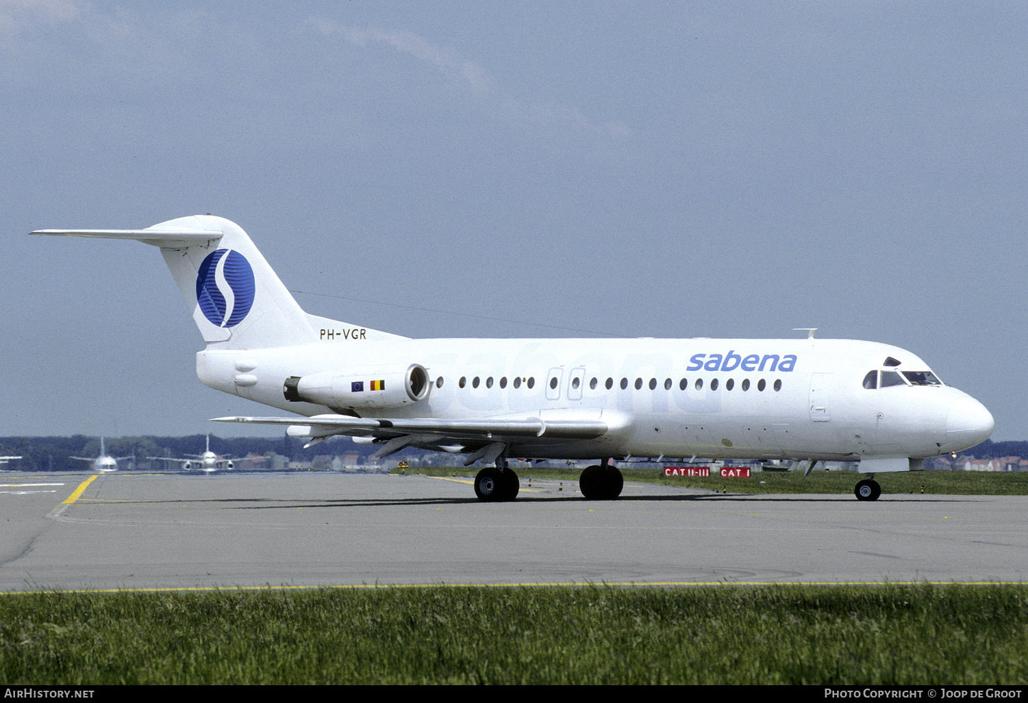 Aircraft Photo of PH-VGR | Fokker F28-4000 Fellowship | Sabena | AirHistory.net #59256