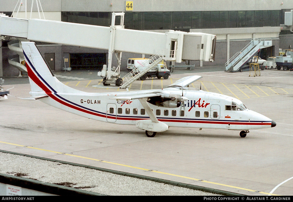 Aircraft Photo of G-OLAH | Short 360-100 | Gill Air | AirHistory.net #59262