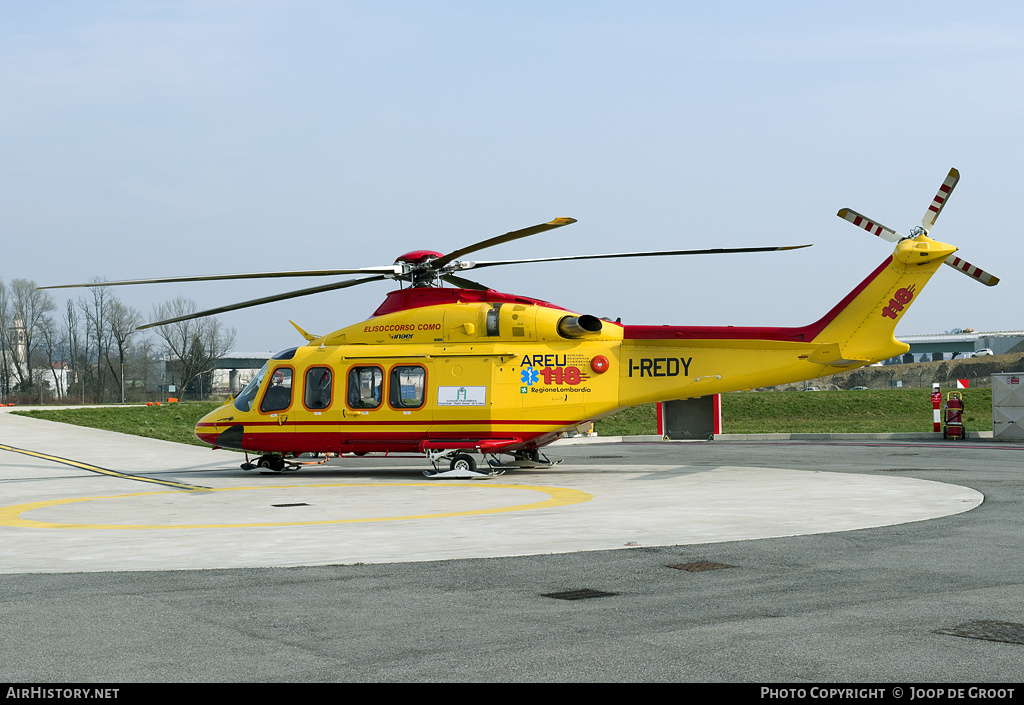 Aircraft Photo of I-REDY | AgustaWestland AW-139 | Inaer | AirHistory.net #59264