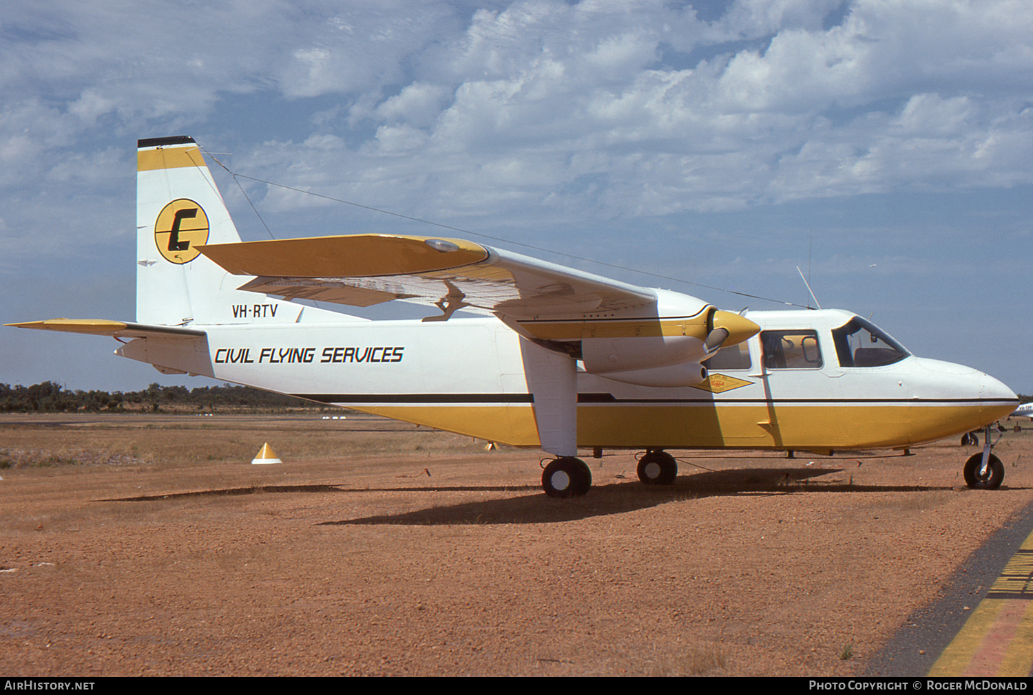 Aircraft Photo of VH-RTV | Britten-Norman BN-2A-26 Islander | Civil Flying Services | AirHistory.net #59270