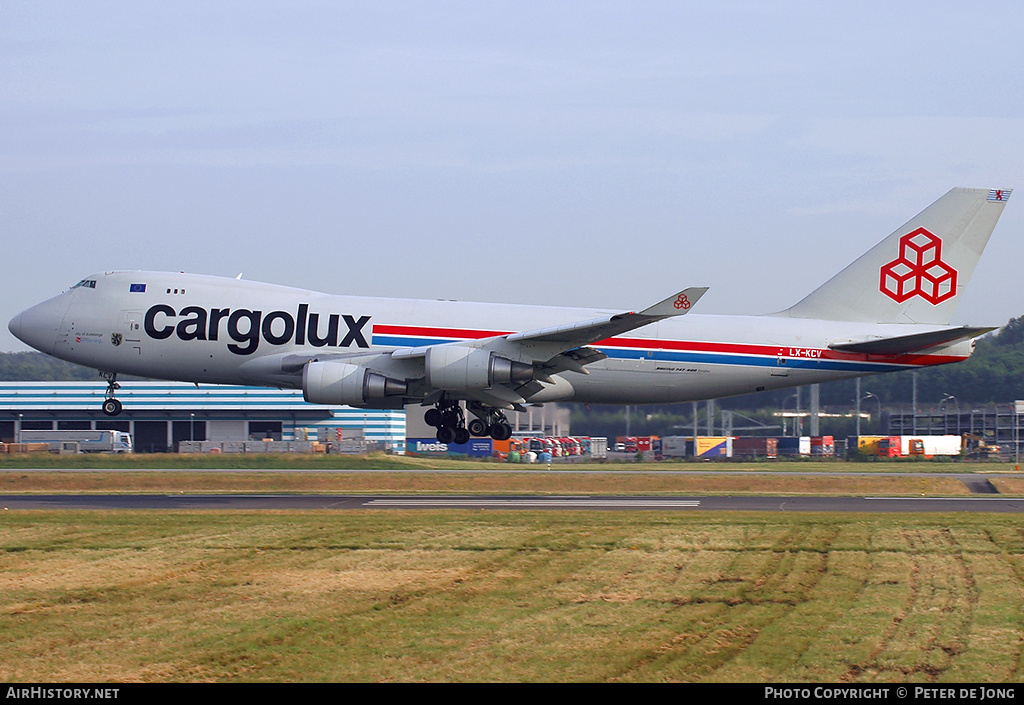 Aircraft Photo of LX-KCV | Boeing 747-4R7F/SCD | Cargolux | AirHistory.net #59274