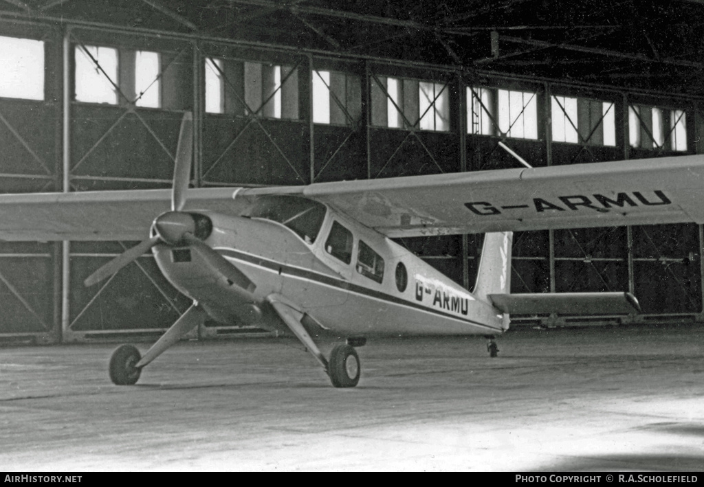 Aircraft Photo of G-ARMU | Helio H-395 Super Courier | AirHistory.net #59277