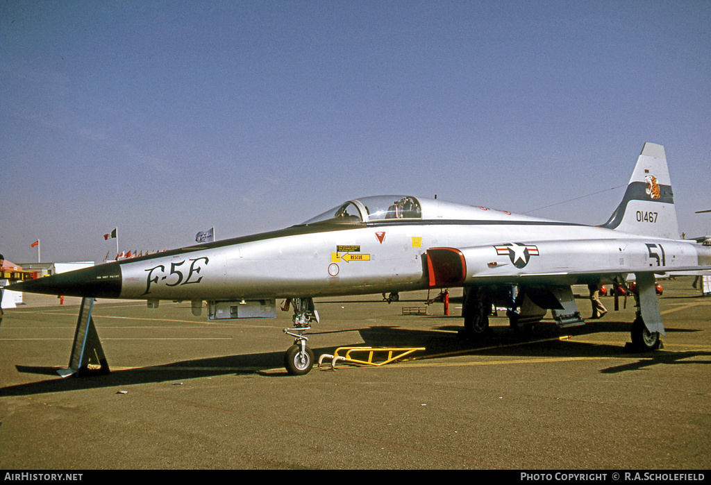 Aircraft Photo of 74-1467 / 01467 | Northrop F-5E Tiger II | USA - Air Force | AirHistory.net #59279