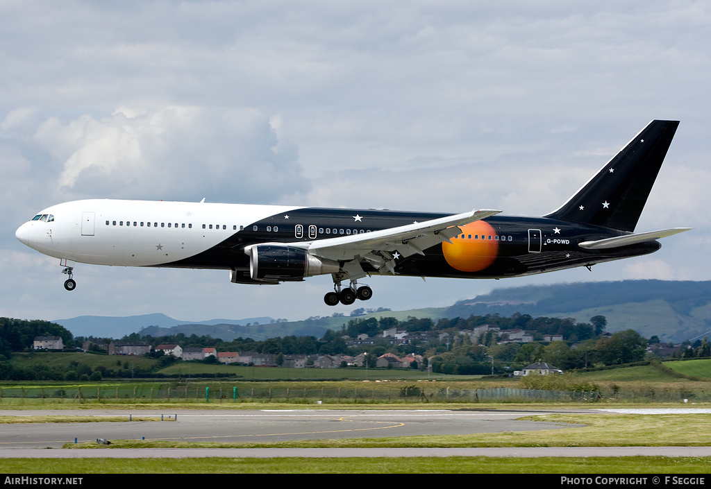 Aircraft Photo of G-POWD | Boeing 767-36N/ER | Titan Airways | AirHistory.net #59299