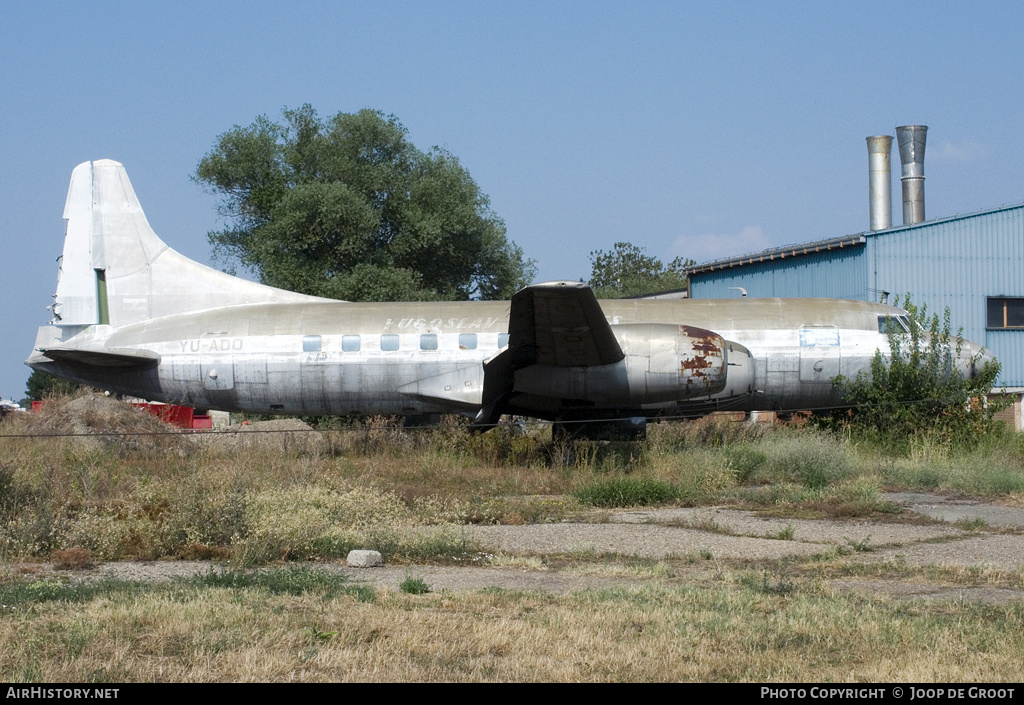 Aircraft Photo of YU-ADO | Convair 440-0 Metropolitan | JAT Yugoslav Airlines - Jugoslovenski Aerotransport | AirHistory.net #59304