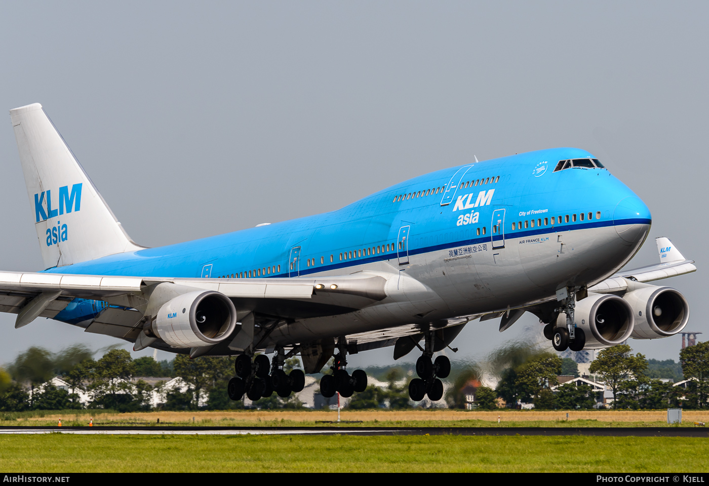 Aircraft Photo of PH-BFF | Boeing 747-406M | KLM Asia | AirHistory.net #59312