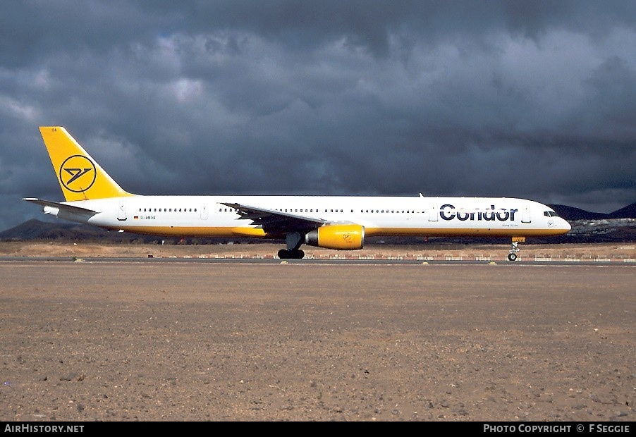 Aircraft Photo of D-ABOA | Boeing 757-330 | Condor Flugdienst | AirHistory.net #59316