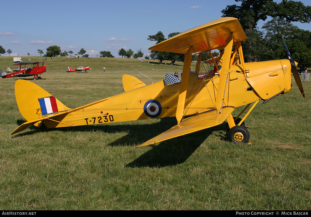 Aircraft Photo of G-AFVE / T-7230 | De Havilland D.H. 82A Tiger Moth II | UK - Air Force | AirHistory.net #59317