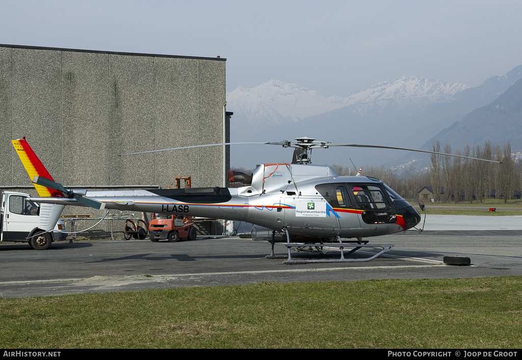 Aircraft Photo of I-LASB | Aerospatiale AS-350B Ecureuil | Heliwest | AirHistory.net #59329