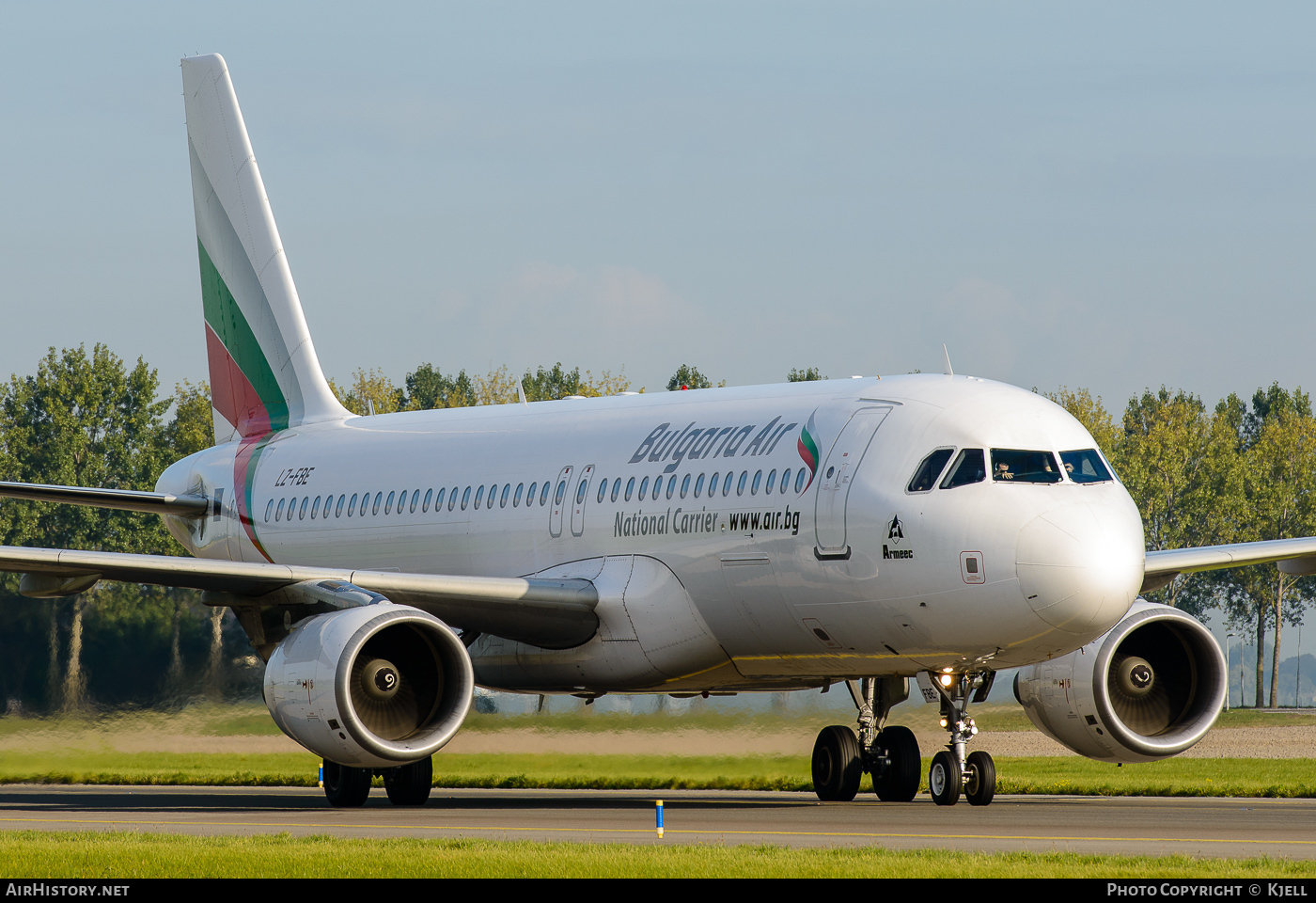 Aircraft Photo of LZ-FBE | Airbus A320-214 | Bulgaria Air | AirHistory.net #59335