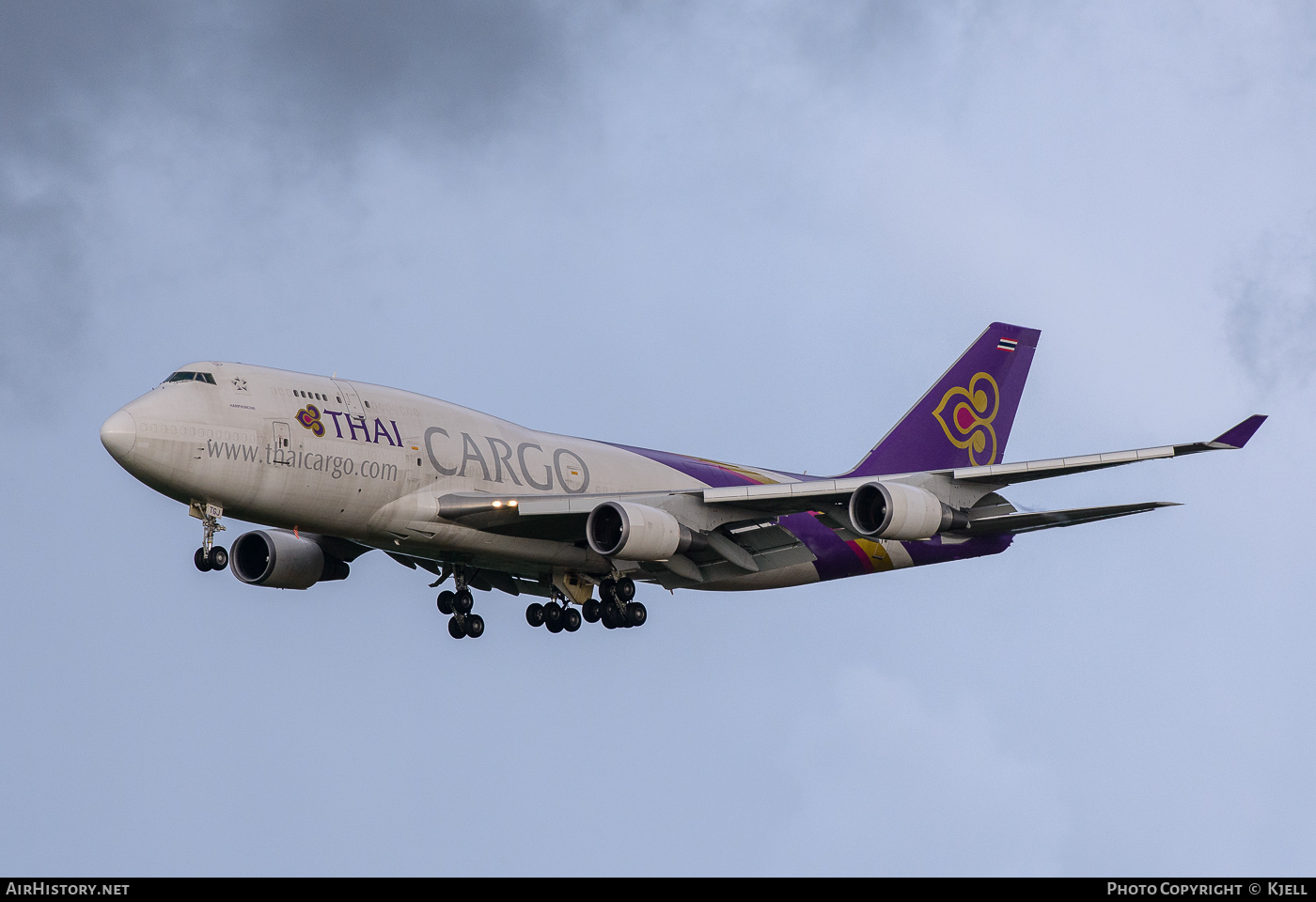 Aircraft Photo of HS-TGJ | Boeing 747-4D7(BCF) | Thai Cargo | AirHistory.net #59357