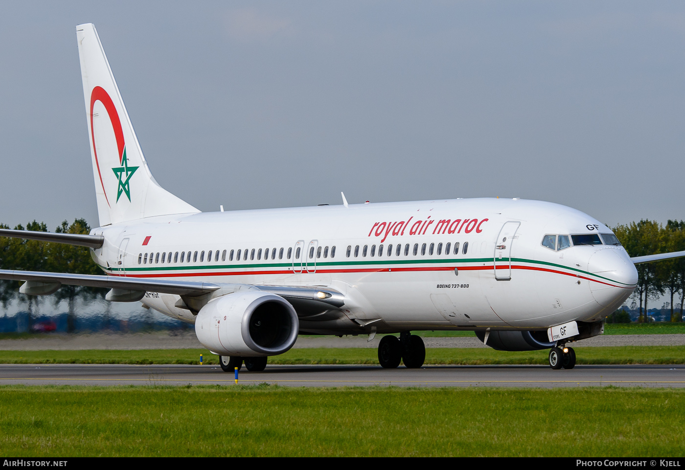 Aircraft Photo of CN-RGF | Boeing 737-86N | Royal Air Maroc - RAM | AirHistory.net #59362