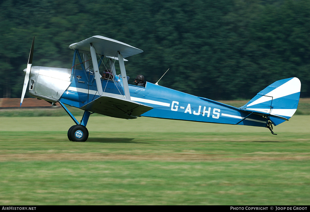 Aircraft Photo of G-AJHS | De Havilland D.H. 82A Tiger Moth II | AirHistory.net #59365