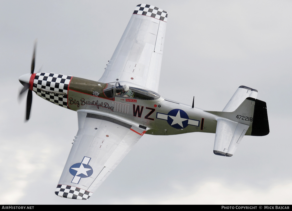 Aircraft Photo of G-HAEC / 472218 | Commonwealth CA-18 Mustang 22 (P-51D) | USA - Air Force | AirHistory.net #59368
