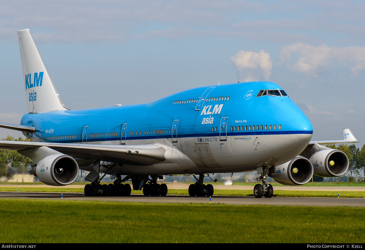 Aircraft Photo of PH-BFM | Boeing 747-406M | KLM Asia | AirHistory.net #59390