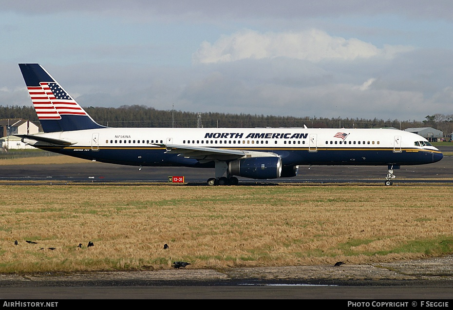 Aircraft Photo of N756NA | Boeing 757-28A | North American Airlines | AirHistory.net #59396