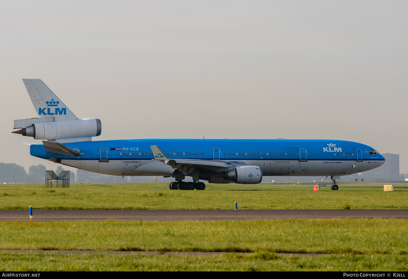 Aircraft Photo of PH-KCB | McDonnell Douglas MD-11 | KLM - Royal Dutch Airlines | AirHistory.net #59403