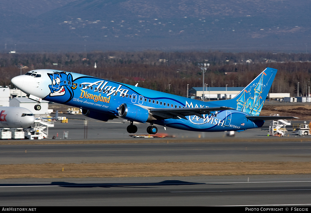 Aircraft Photo of N706AS | Boeing 737-490 | Alaska Airlines | AirHistory.net #59407