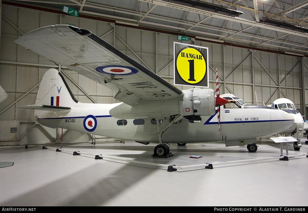 Aircraft Photo of WV746 | Hunting Percival P.66 Pembroke C.1 | UK - Air Force | AirHistory.net #59415