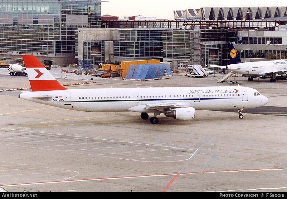 Aircraft Photo of OE-LBC | Airbus A321-111 | Austrian Airlines | AirHistory.net #59428