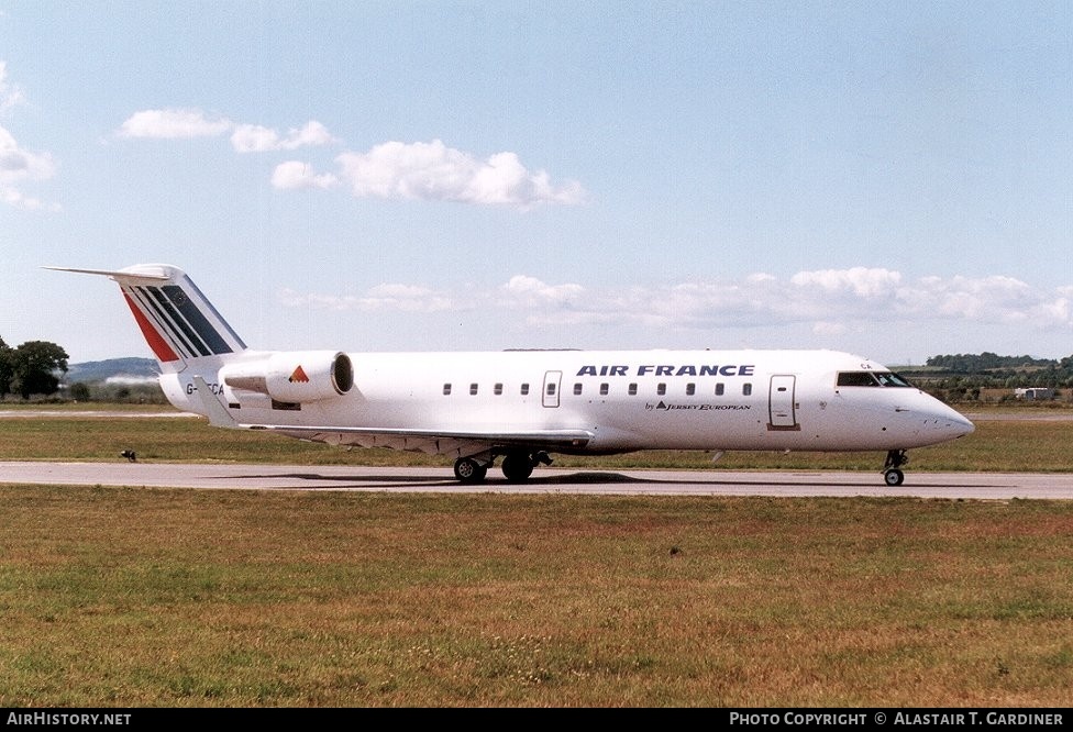 Aircraft Photo of G-JECA | Bombardier CRJ-200ER (CL-600-2B19) | Air France | AirHistory.net #59431