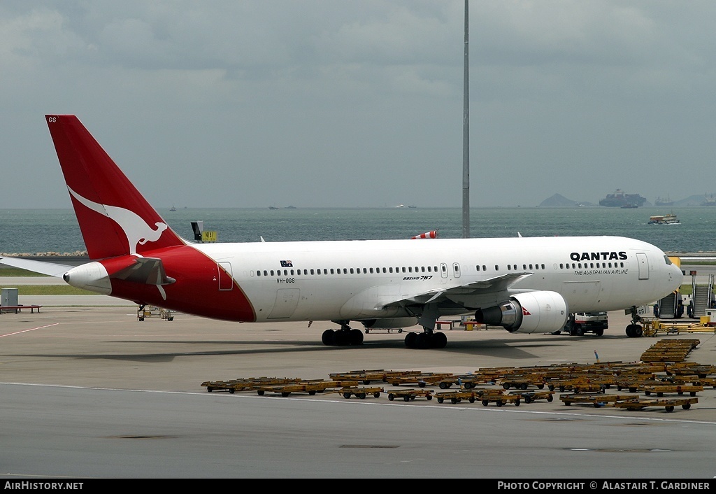 Aircraft Photo of VH-OGS | Boeing 767-338/ER | Qantas | AirHistory.net #59433