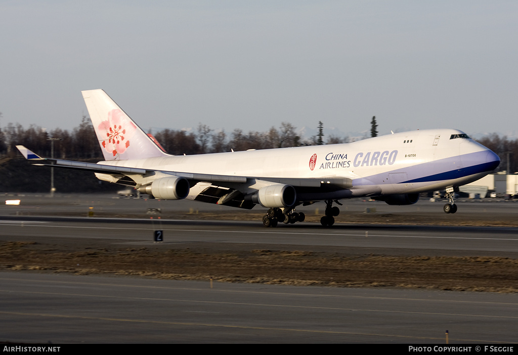 Aircraft Photo of B-18706 | Boeing 747-409F/SCD | China Airlines Cargo | AirHistory.net #59437
