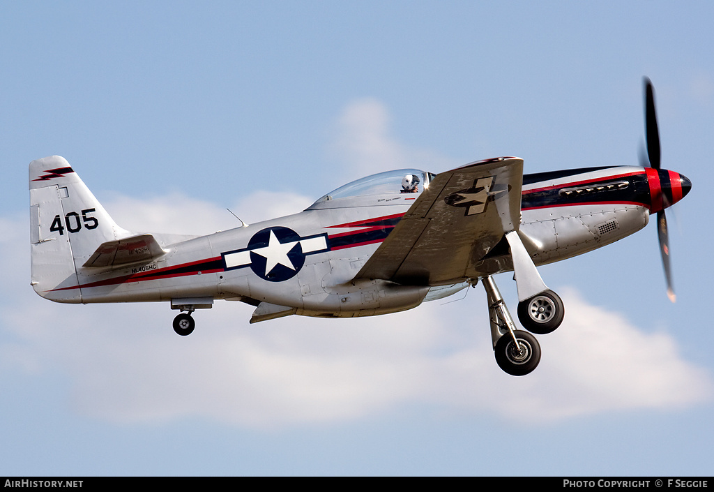 Aircraft Photo of N405HC / NL405HC | Cavalier F-51D Mustang 2 | USA - Air Force | AirHistory.net #59446