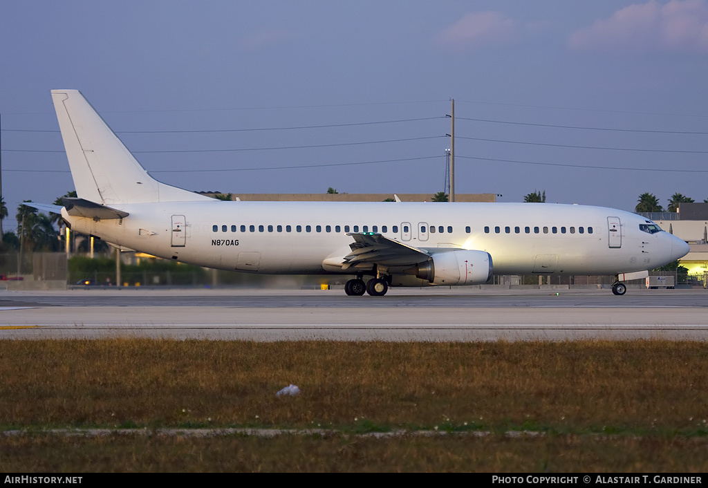 Aircraft Photo of N870AG | Boeing 737-4Y0 | Sky King | AirHistory.net #59448