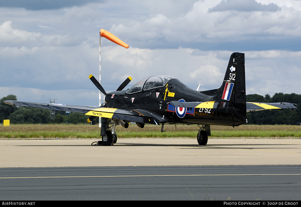 Aircraft Photo of ZF512 | Short S-312 Tucano T1 | UK - Air Force | AirHistory.net #59453