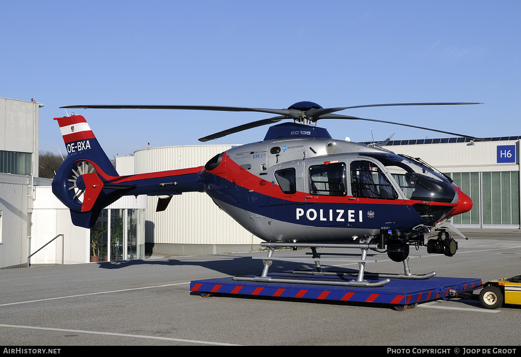 Aircraft Photo of OE-BXA | Eurocopter EC-135P-2+ | Polizei | AirHistory.net #59454