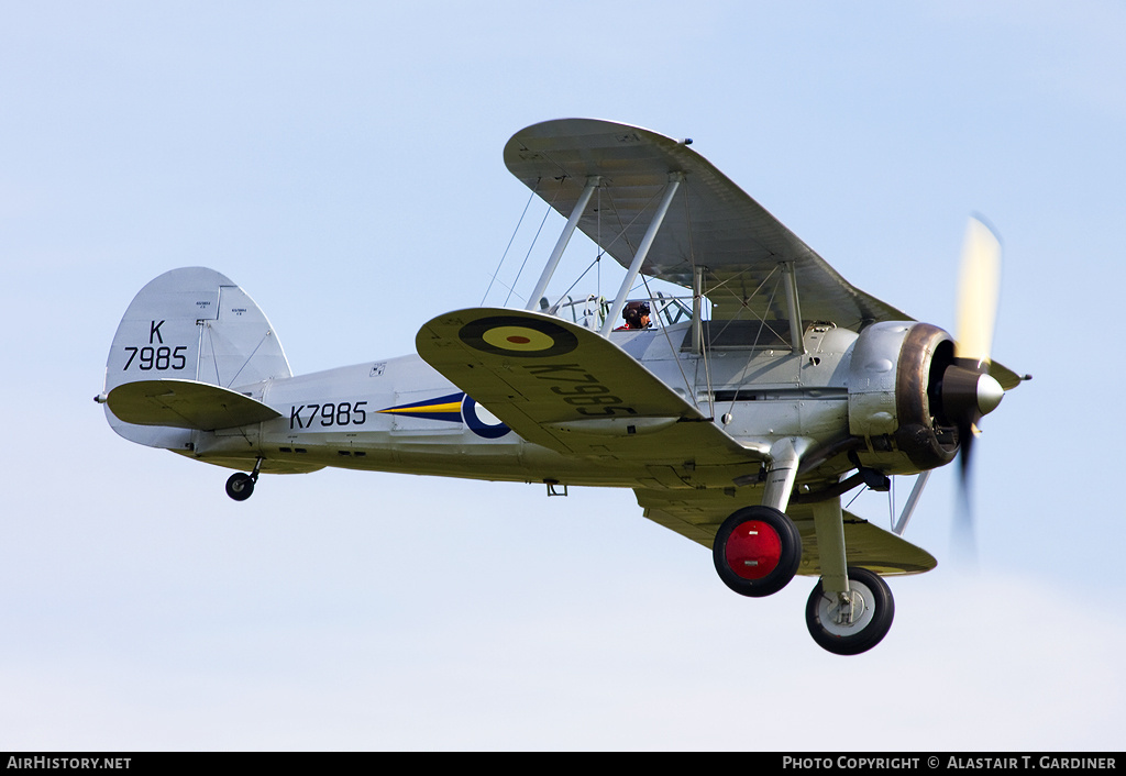 Aircraft Photo of G-AMRK / K7985 | Gloster Gladiator Mk1 | UK - Air Force | AirHistory.net #59459